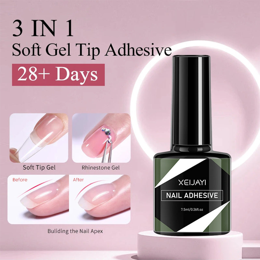 XEIJAYI Nail Art Adhesive Nail Tip Gel