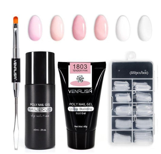 Venalisa Poly Nail Gel Kit Nail