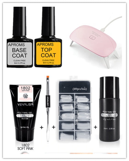 Venalisa Poly Nail Gel Kit Nail
