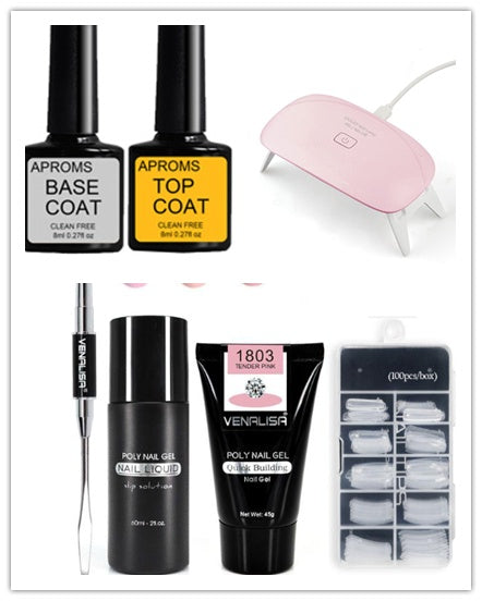 Venalisa Poly Nail Gel Kit Nail