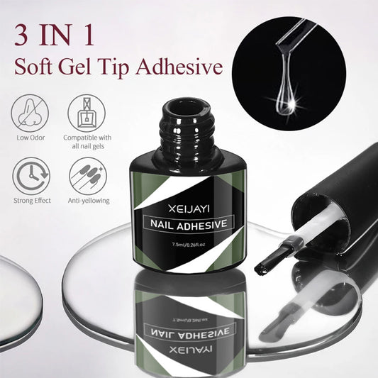 XEIJAYI Nail Art Adhesive Nail Tip Gel