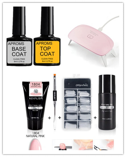 Venalisa Poly Nail Gel Kit Nail