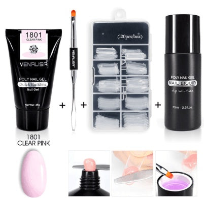 Venalisa Poly Nail Gel Kit Nail