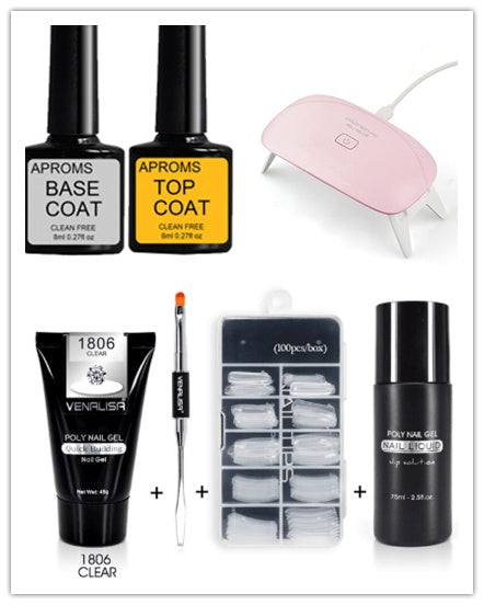 Venalisa Poly Nail Gel Kit Nail