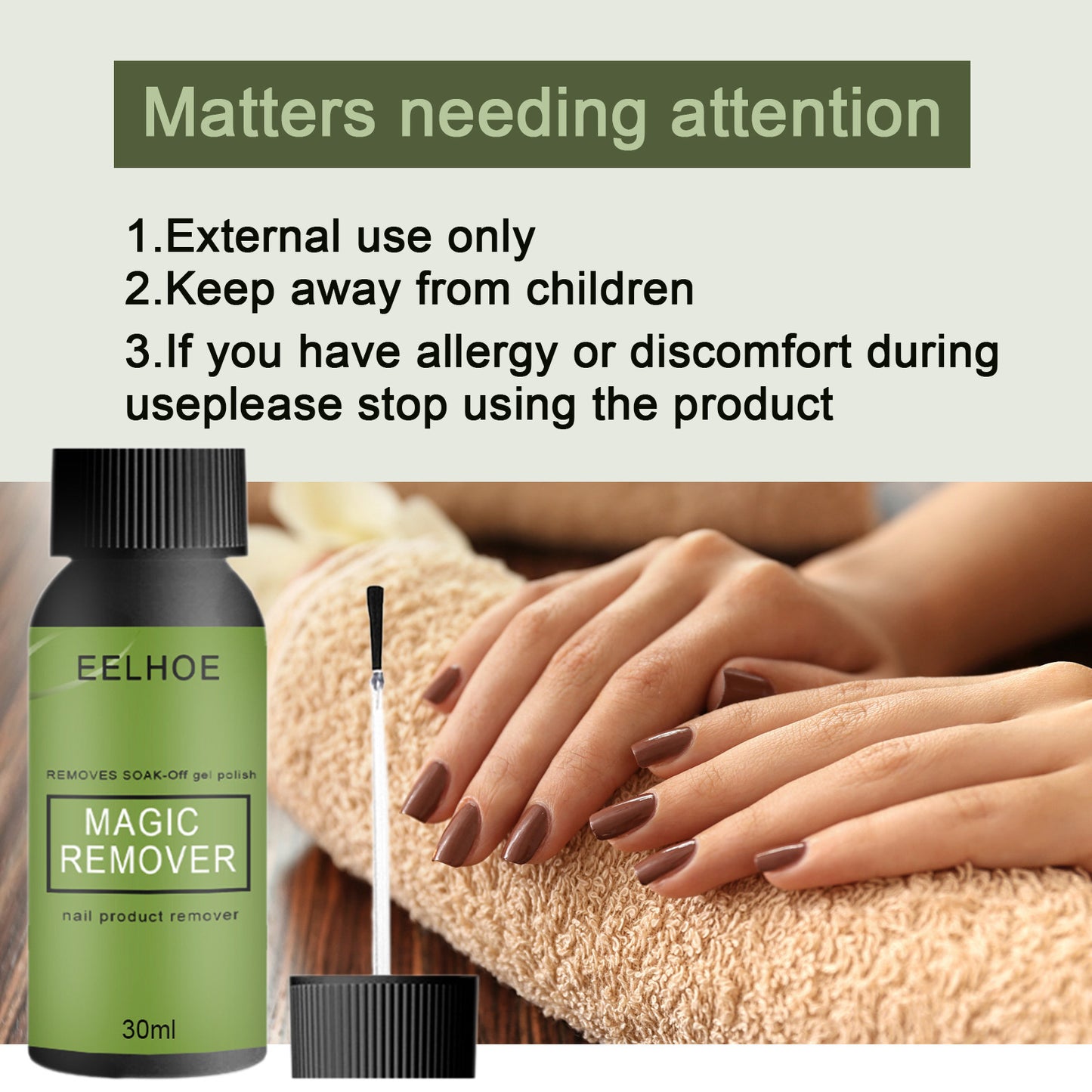 Gel Nail Remover For Nail Beauty Shop Easy Nail Remover